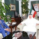 محافظ الجهراء يستقبل سعادة سفير جمهورية مالاوي لدى دولة الكويت