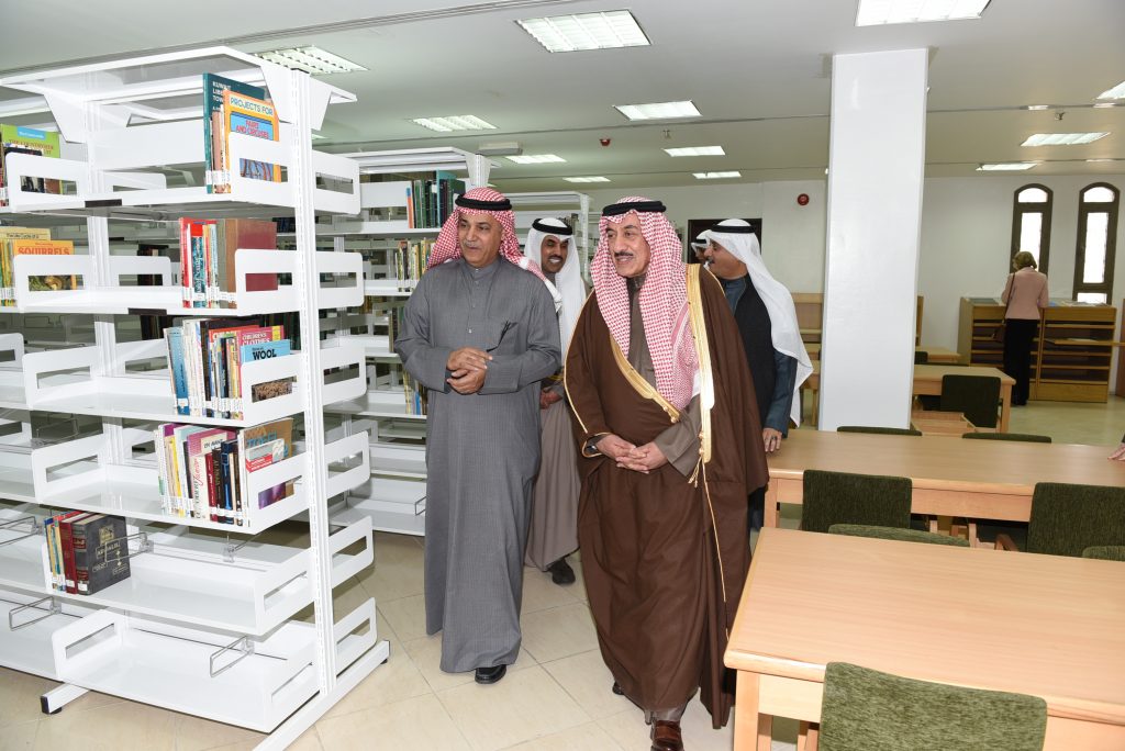 محافظ الجهراء يفتتح مكتبة سعد العبدالله العامة في محافظة الجهراء