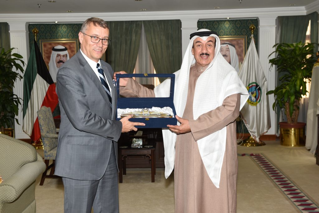 محافظ الجهراء يستقبل سعادة سفير جمهورية التشيك لدى دولة الكويت