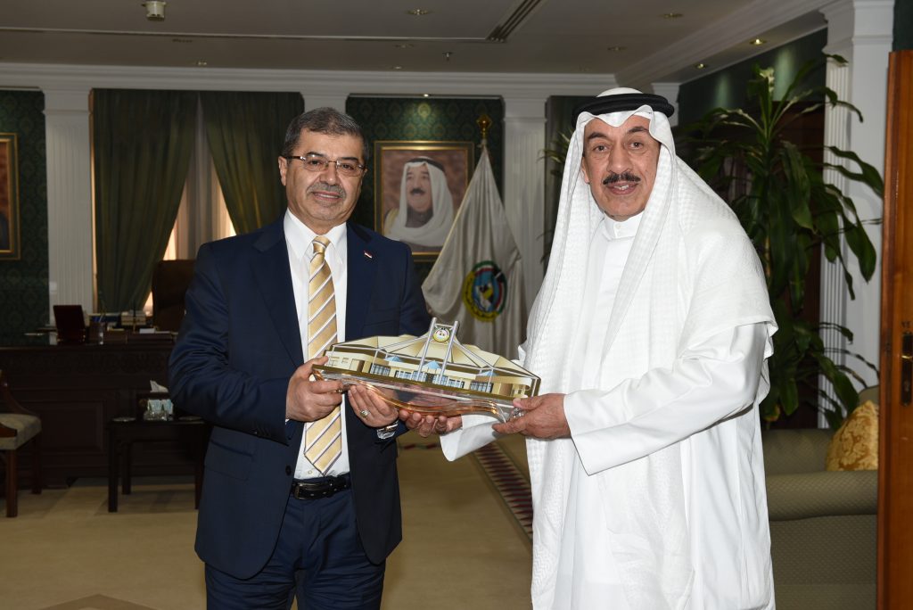 محافظ الجهراء يستقبل سعادة سفير جمهورية العراق لدى دولة الكويت